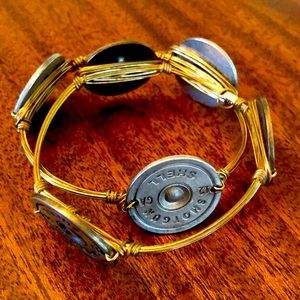 2 Bourbon and Bowties 12. gage shotgun shell bracelets